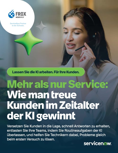 E-Book ServiceNow: Wie man treue Kunden im Zeitalter der KI gewinnt