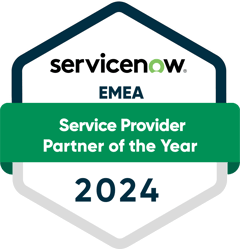 FROX is Service Provider Partner of the Year 2024 for the EMEA region of ServiceNow
