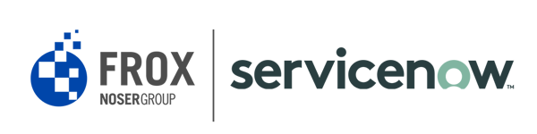 Logos FROX & ServiceNow_v5 Logos FROX & ServiceNow_v5