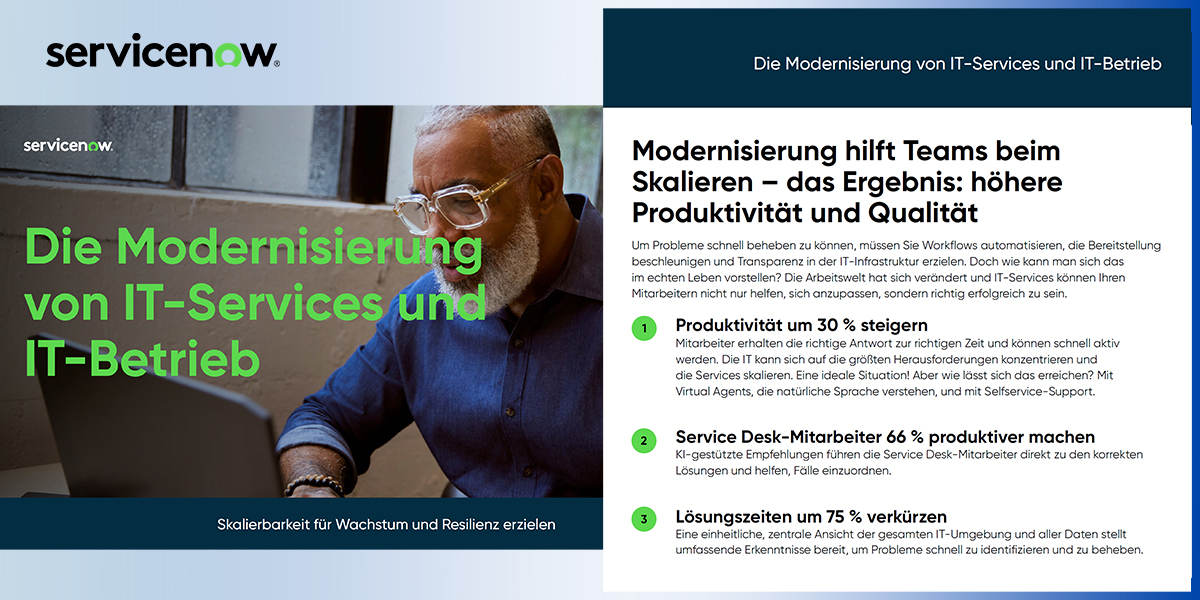 ServiceNow Modernisierung IT Services & Betrieb_Vorschau_LP-2