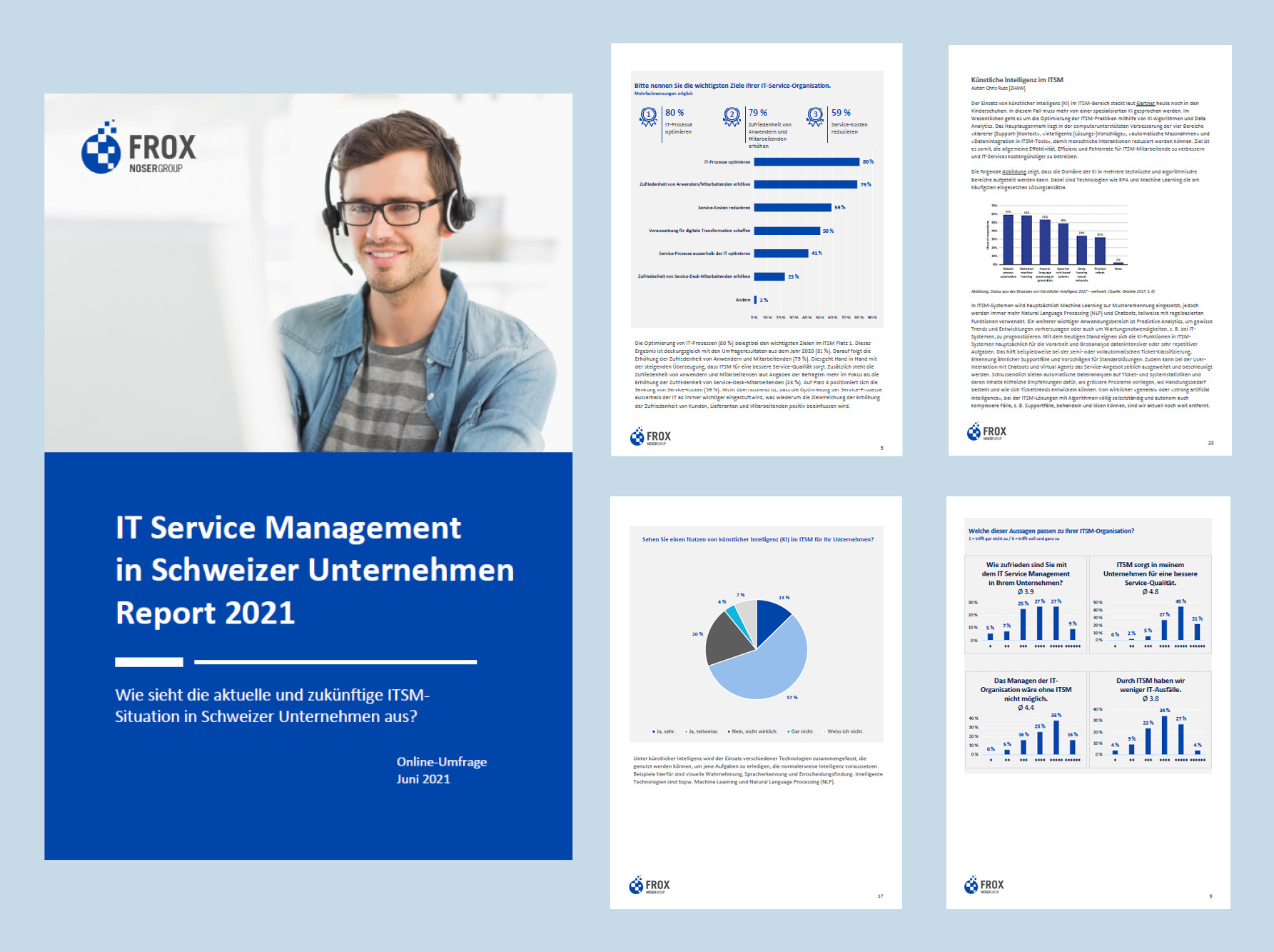 IT Service Management Report Schweiz als kostenloses E-Book