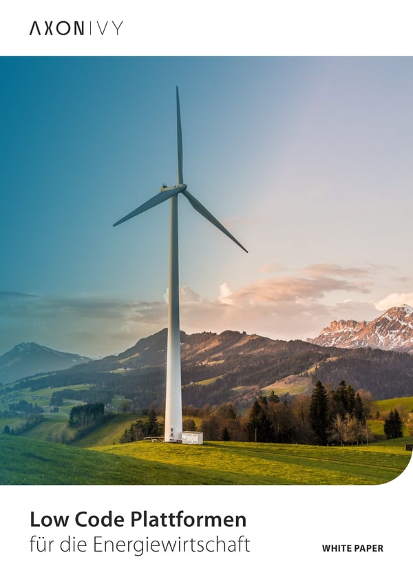 White Paper Axon Ivy: Low-Code-Plattformen für die Energiewirtschaft